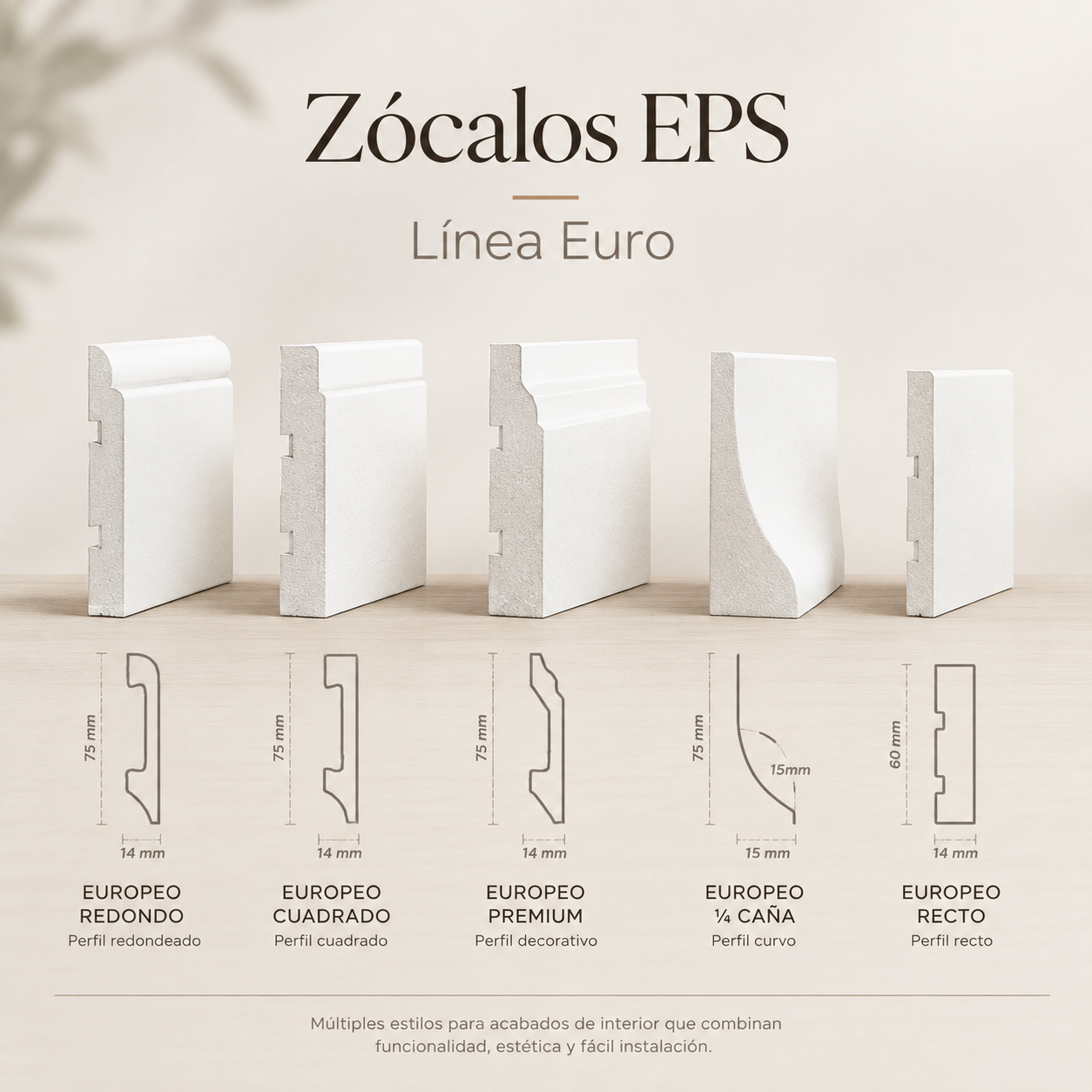 Zócalos y Complementos